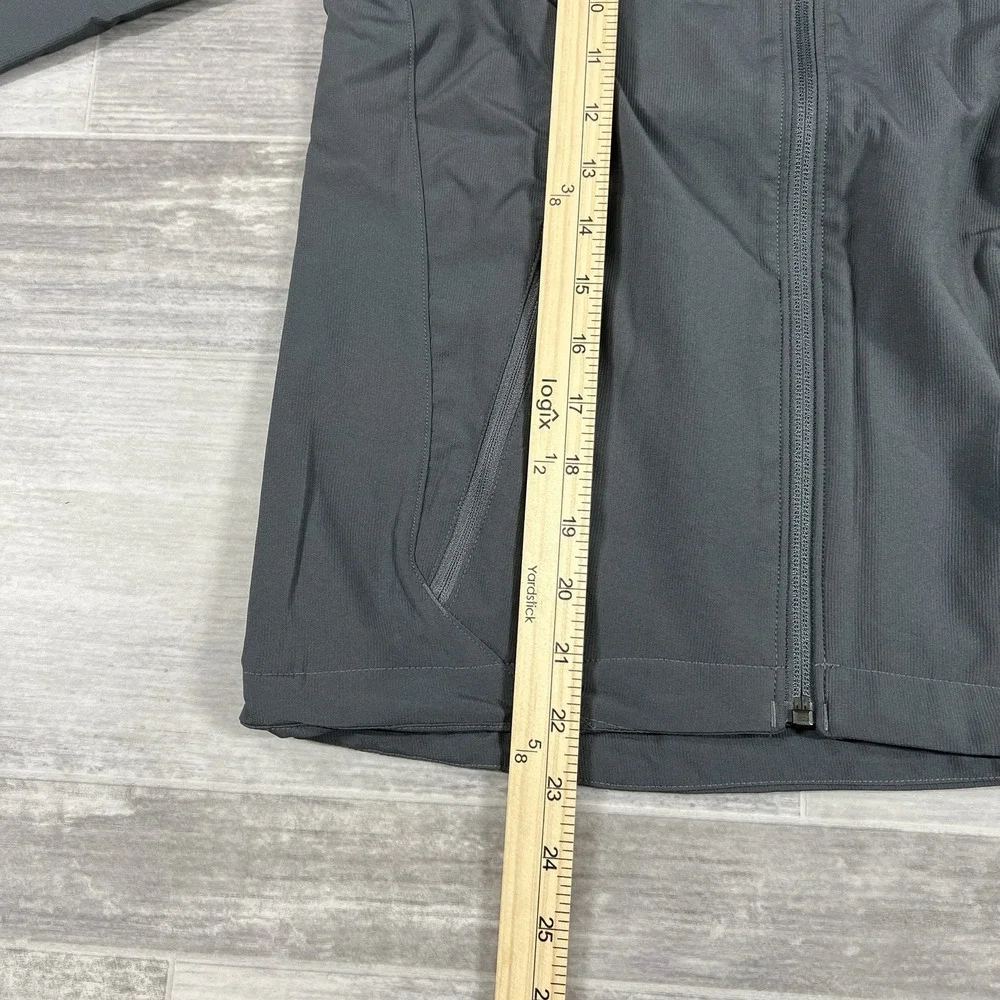 Adidas Youth Rink Suit Full Zip Lightweight Track Jacket GF8194 Gray Kids Size S